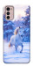 Чехол Winter Horse для Motorola Moto G42
