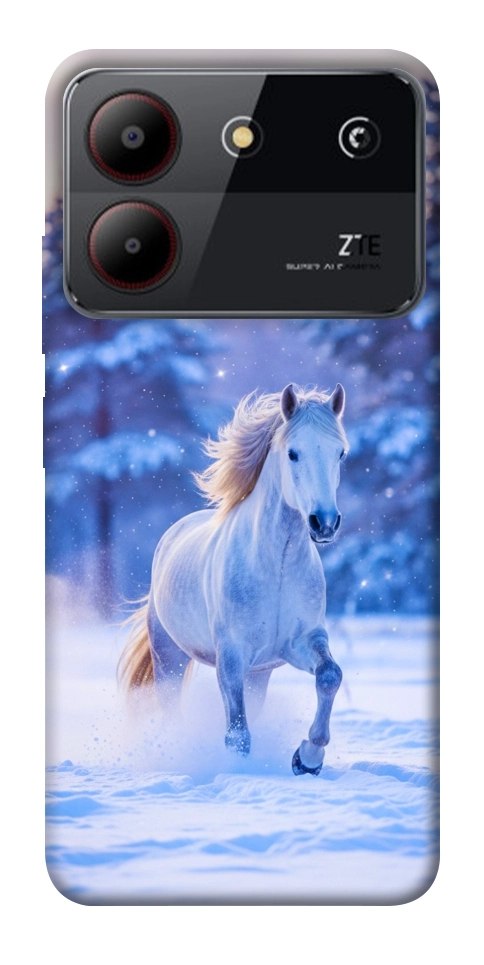 Чехол Winter Horse для ZTE Blade A54 4G