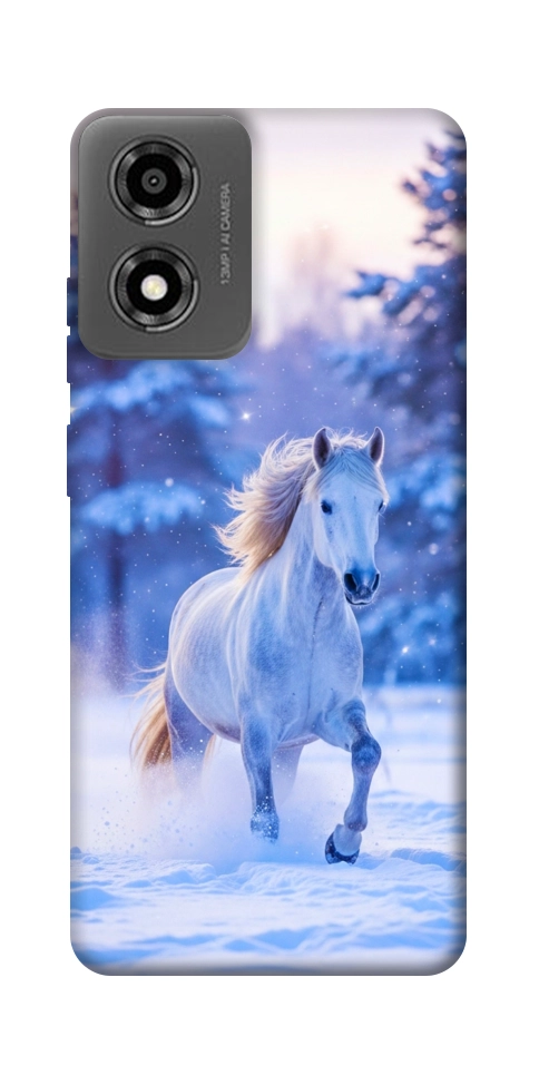 Чехол Winter Horse для Motorola Moto E14
