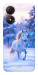 Чехол Winter Horse для ZTE Blade A34 4G