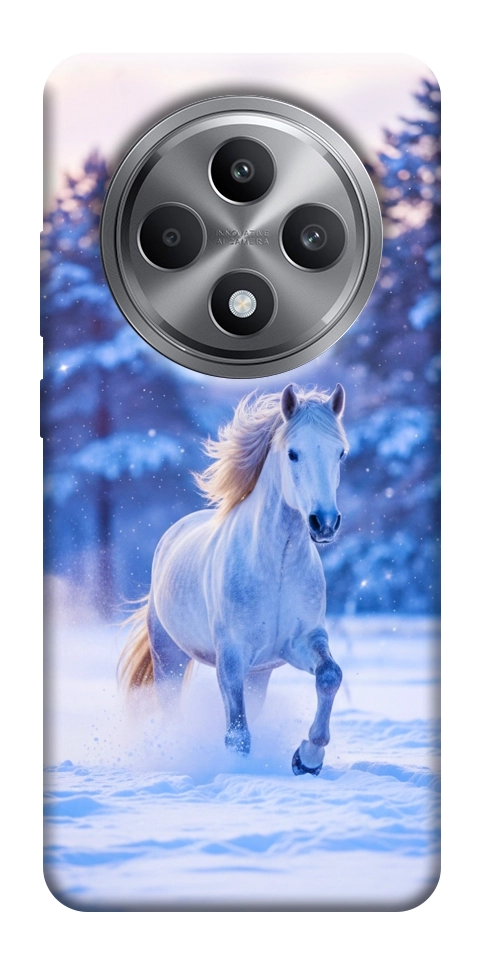 Чехол Winter Horse для Oppo Reno 12 F 4G