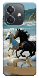 Чехол Beach Horses для Oppo A40m