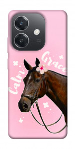 Чехол Horse with flower для Oppo А3х 4G