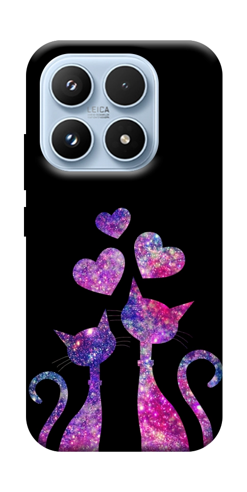 Чохол Космічні коти для Xiaomi 17