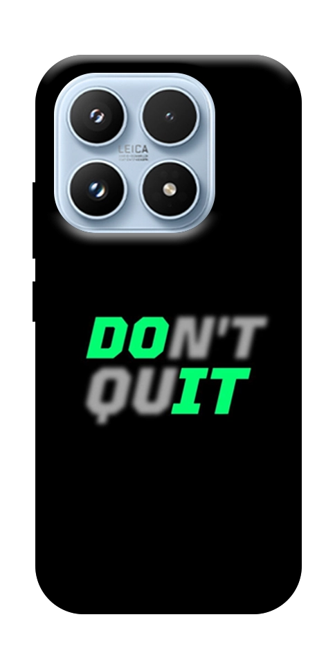 Чехол Don't quit для Xiaomi 17