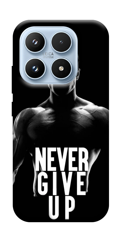 Чехол Never give up для Xiaomi 17