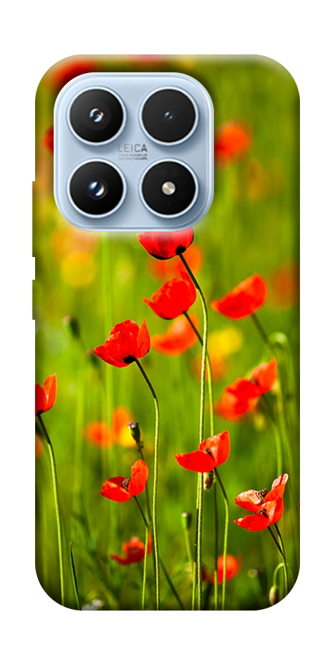 Чехол Маковое поле для Xiaomi 17
