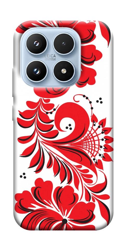 Чехол Червона вишиванка для Xiaomi 17