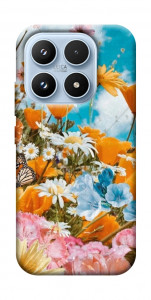 Чехол Летние цветы для Xiaomi 17