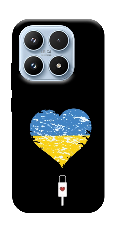 Чехол З Україною в серці для Xiaomi 17
