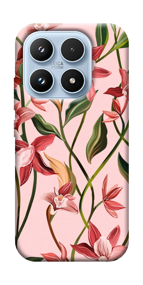 Чехол Floral motifs для Xiaomi 17