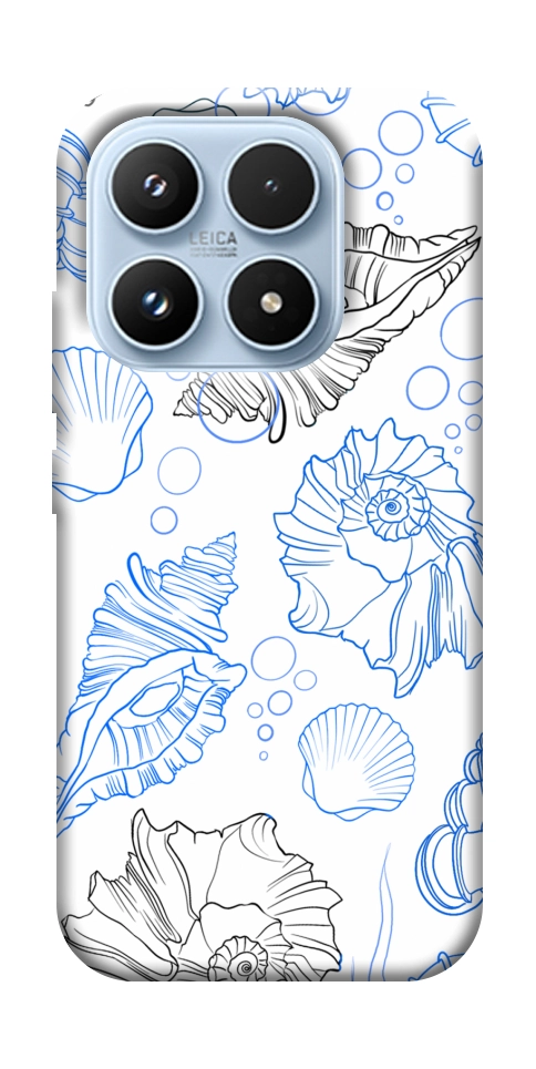 Чехол Морские ракушки для Xiaomi 17