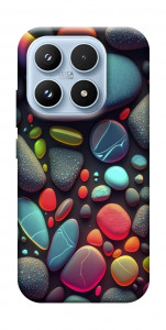 Чехол Разноцветные камни для Xiaomi 17