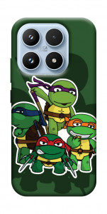 Чехол Green turtles для Xiaomi 17