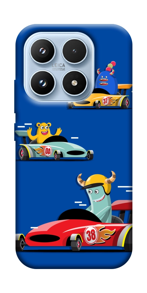 Чехол Монстры и машинки для Xiaomi 17