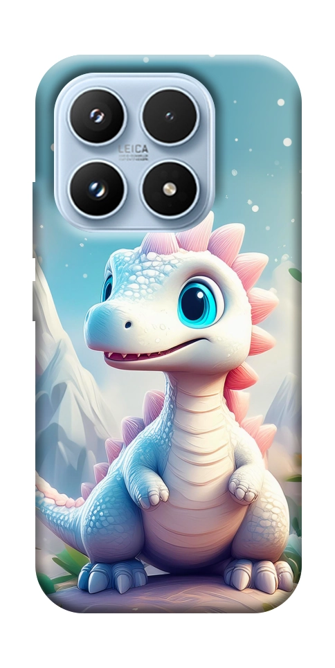 Чехол Белый дракоша для Xiaomi 17