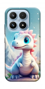 Чехол Белый дракоша для Xiaomi 17
