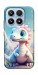 Чехол Белый дракоша для Xiaomi 17