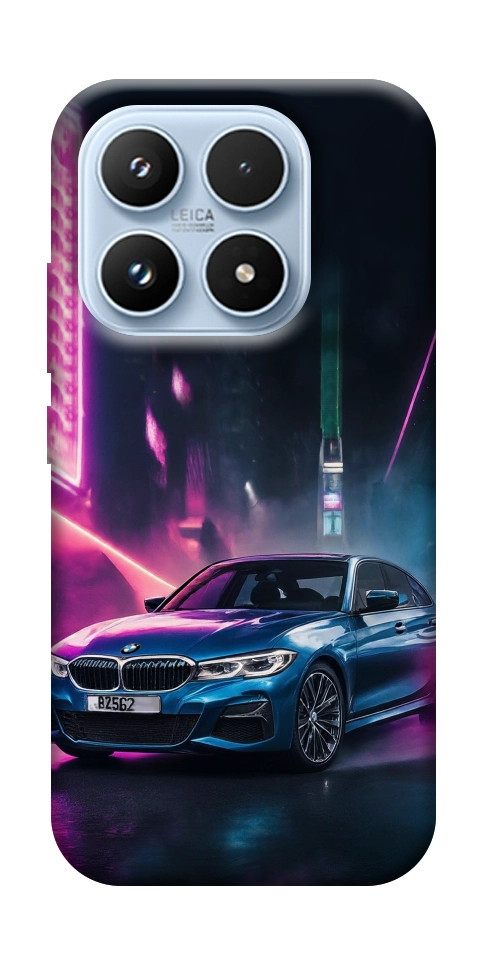 Чехол Неоновое BMW для Xiaomi 17