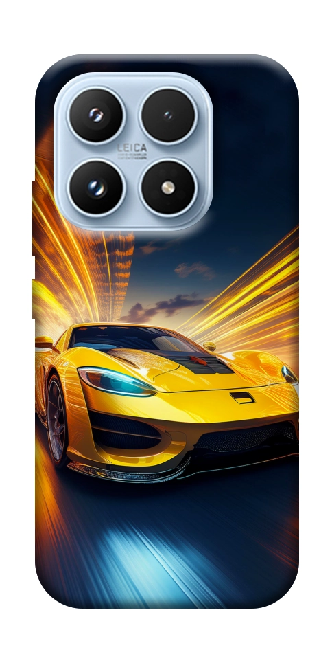 Чехол Yellow Porsche для Xiaomi 17