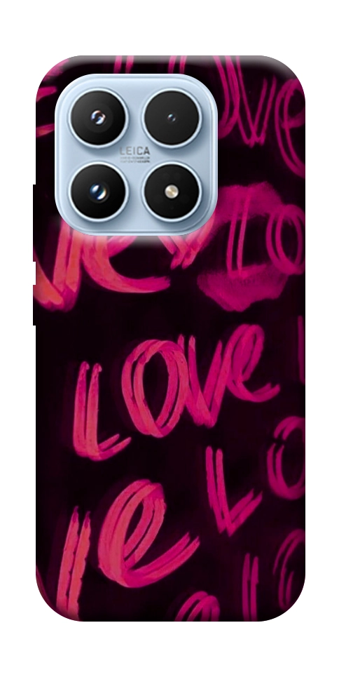 Чехол Neon love для Xiaomi 17