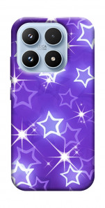Чехол Purple sparkles для Xiaomi 17