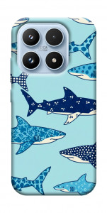 Чехол Shark pattern для Xiaomi 17