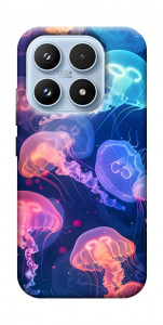 Чехол Neon jellyfishes для Xiaomi 17