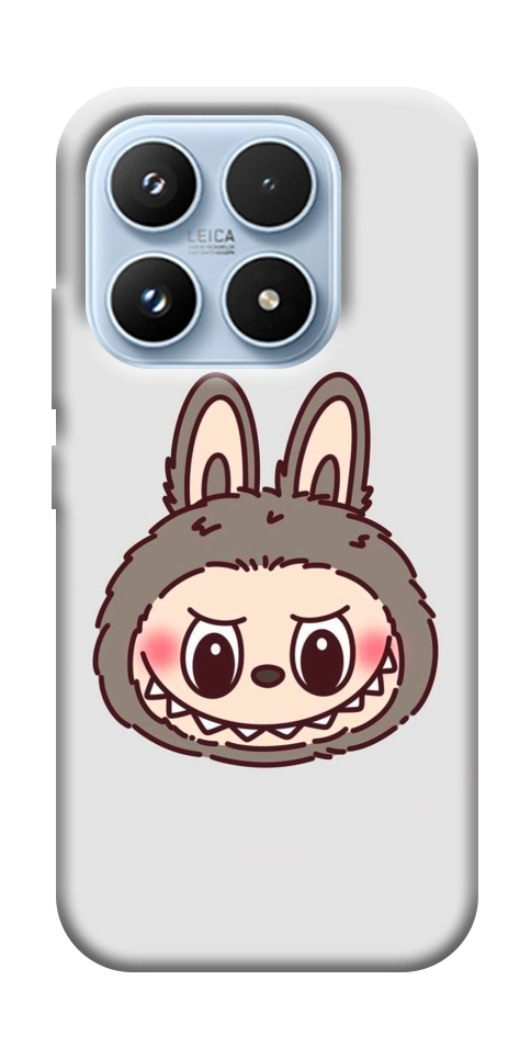 Чохол Labubu grey для Xiaomi 17