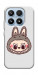 Чохол Labubu grey для Xiaomi 17