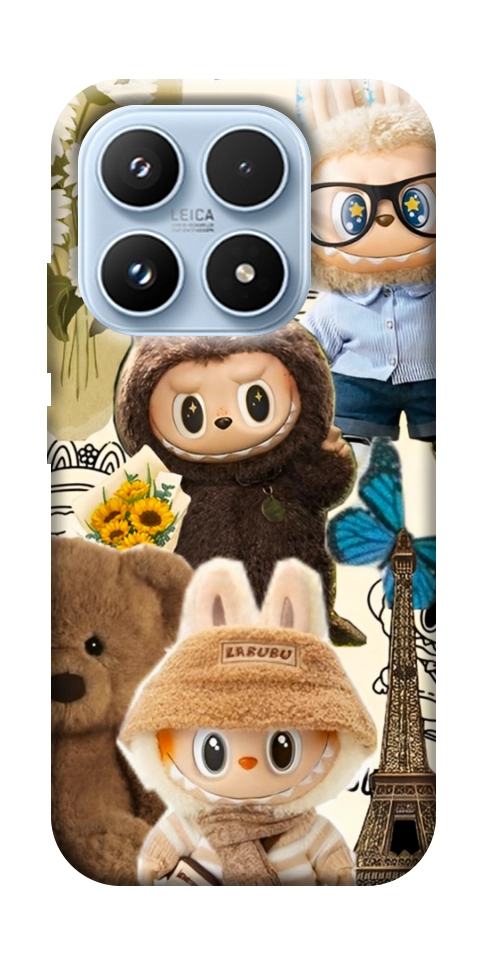 Чехол Labubu mood для Xiaomi 17