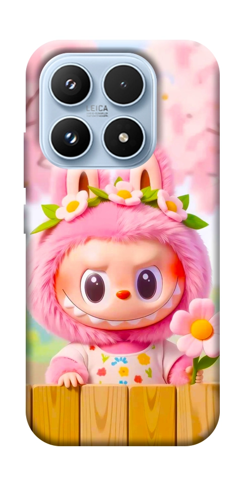 Чехол Labubu flower для Xiaomi 17