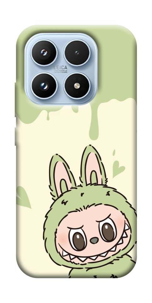 Чехол Labubu green для Xiaomi 17