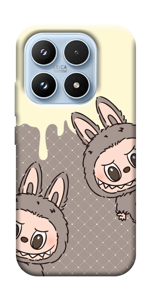 Чехол Labubu twins для Xiaomi 17