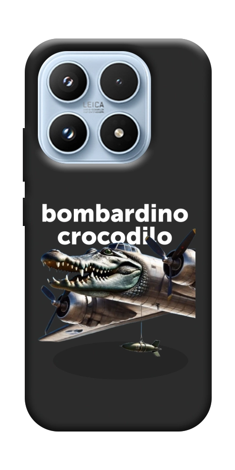Чехол Bombardino Crocodilo volante для Xiaomi 17