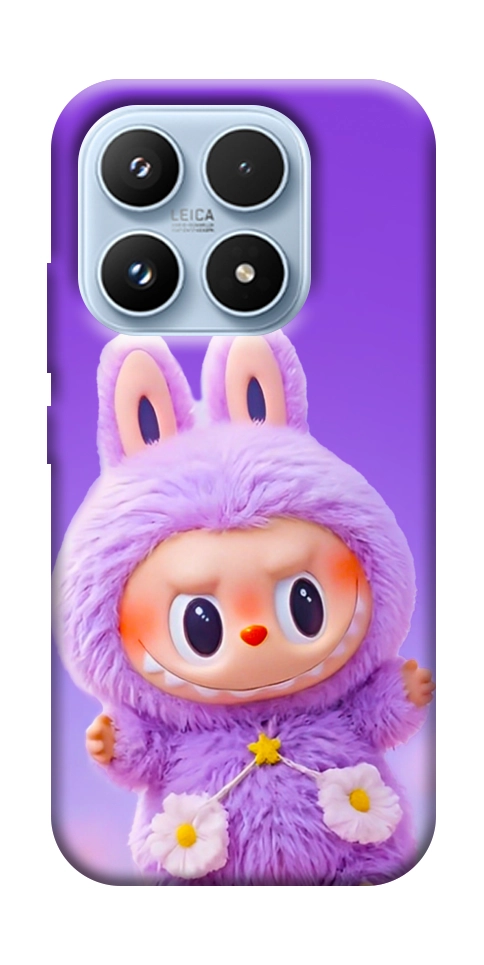 Чехол Labubu purple для Xiaomi 17