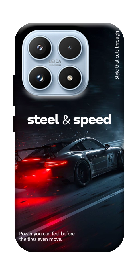 Чехол Black and red care для Xiaomi 17