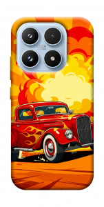 Чехол Retro comics car для Xiaomi 17