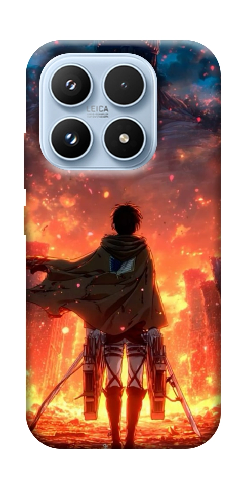 Чехол Attack on titan eren для Xiaomi 17