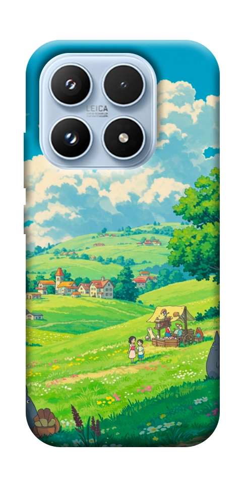 Чехол Miyazaki landscape для Xiaomi 17