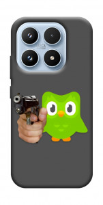 Чехол Duolingo meme для Xiaomi 17