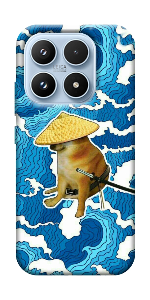 Чехол Sad dog samurai для Xiaomi 17
