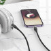Купити Аудіо кабель Aux Hoco UPA27 Spirit transparent (Lightning to AUX 3.5mm) (1.2m) (Black) на vchehle.ua