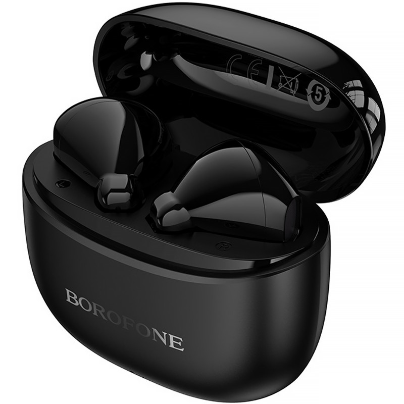 Фото Беспроводные TWS наушники Borofone BW88 (Black) в магазине vchehle.ua