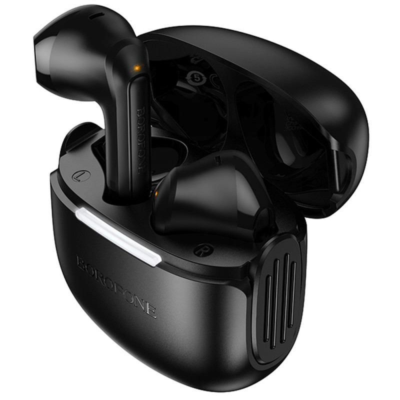 Фото Бездротові TWS навушники Borofone FQ8 (Black) в маназині vchehle.ua