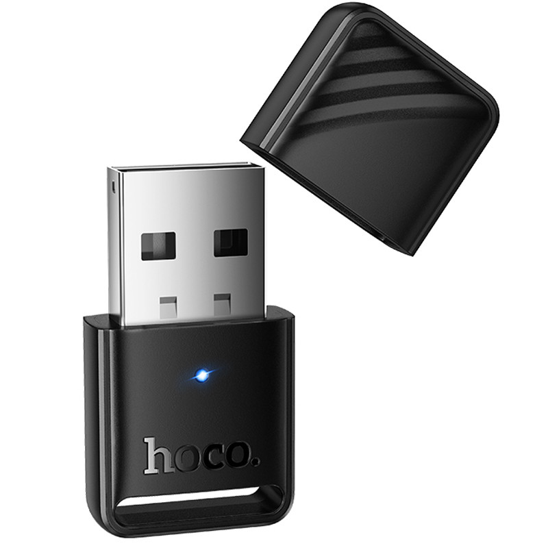 Фото Bluetooth адаптер Hoco UA42 BT5.4 (Black) на vchehle.ua