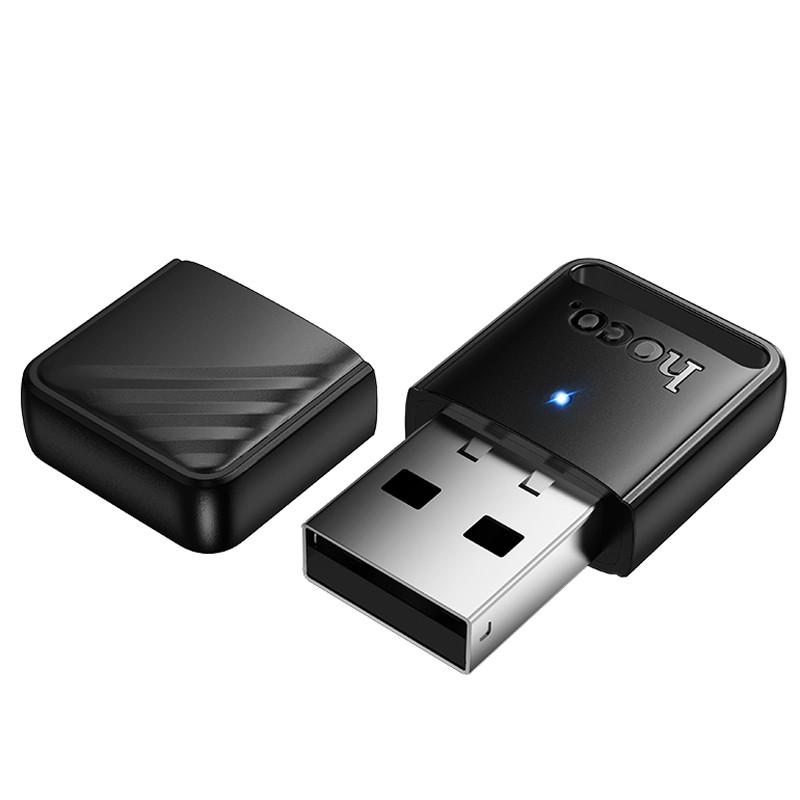 Фото Bluetooth адаптер Hoco UA42 BT5.4 (Black) в магазине vchehle.ua