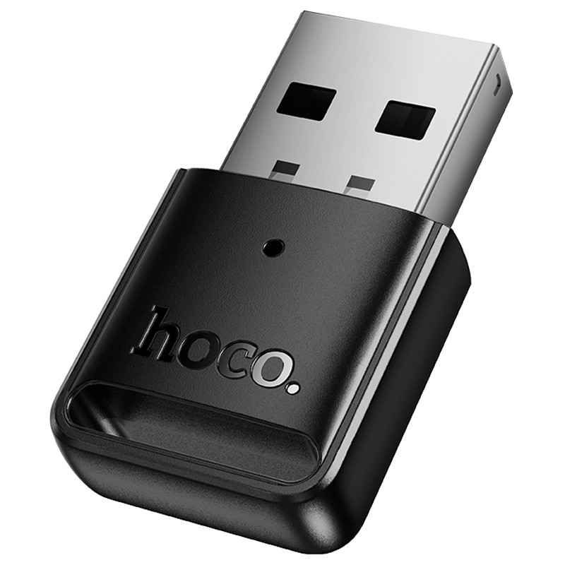 Купить Bluetooth адаптер Hoco UA42 BT5.4 (Black) на vchehle.ua