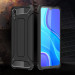 Фото Броньований протиударний TPU+PC чохол Immortal на Xiaomi Redmi 9A (Чорний) на vchehle.ua