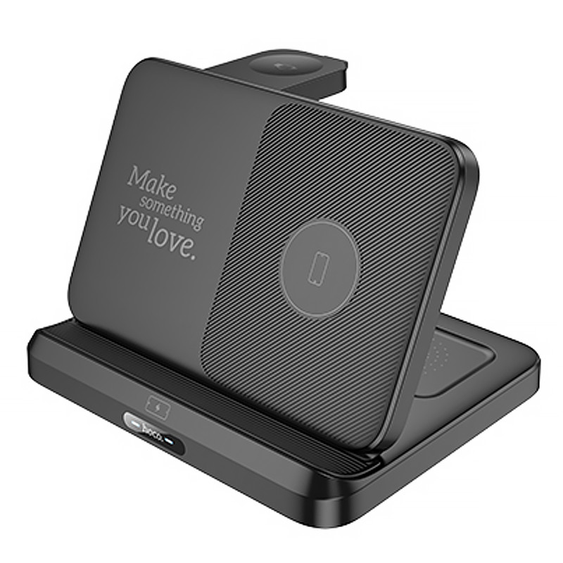 БЗУ Hoco CQ7 Fold Charge 3-in-1 (Black)